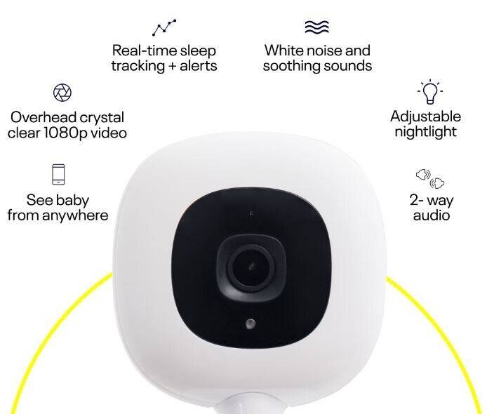 Genuine Nanit Plus N151 Smart Baby Monitoring White Camera