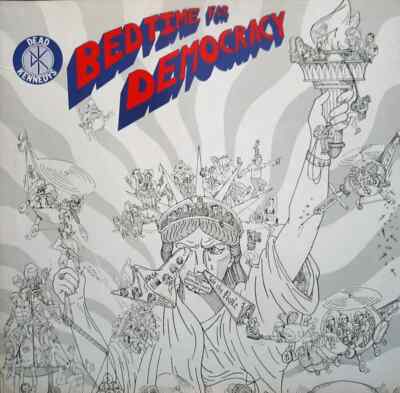 Dead Kennedys Bedtime For Democracy 1ST UK PRESS. NEWSPAPER