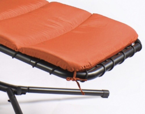 Sky Lounger Terra Cotta Outdoor Patio Spring Chair With Umbrella