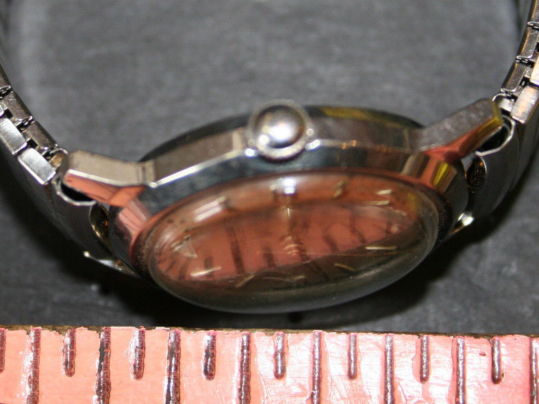 Vintage NICOLET Stainless Steel Incabloc Watch 17J Unbreakable Mainspring