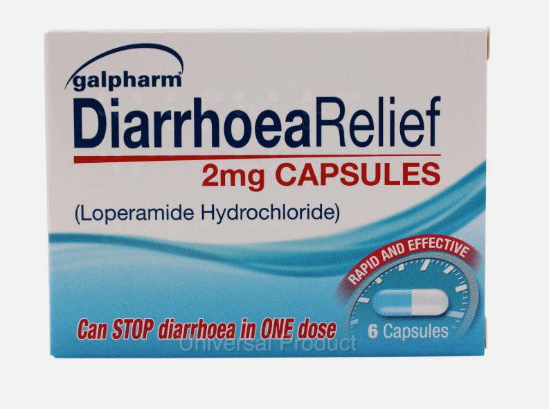 Diarrhoea Relief 2mg capsules 6x6 (36 Total) FREE P&P