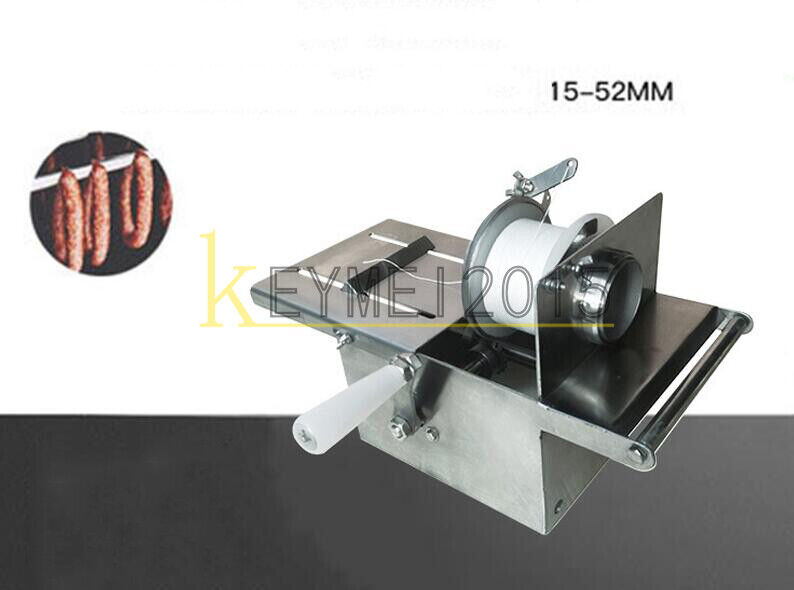 1PC 52mm Manual Hand-rolling Sausage Tying & Knotting Machine Stainless Steel