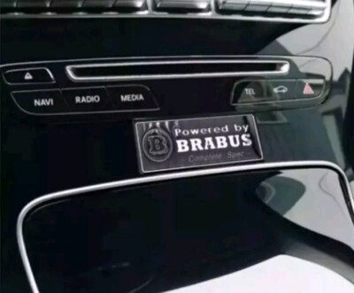 BRABUS Logo Emblem Aufkleber Affalterbach Mercedes Special Edition 8X3cm