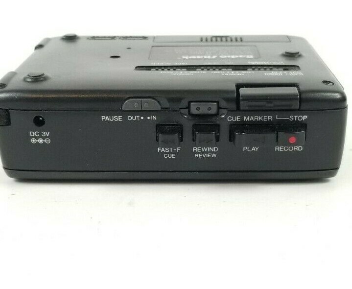 Radio Shack 14-1105 Voice Actuated Cassette Tape Recorder with Headphones