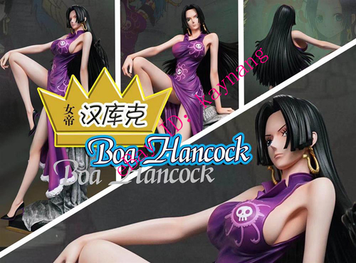 BOA HANCOCK ポリストーンスタチュー V4スケール 046/1000 M3 Studio One Piece Boa·Hancock 1/4 Figures Model Statue H