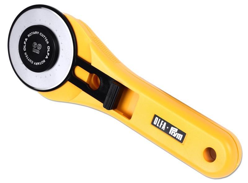 Prym Rollschneider Jumbo 60mm Bis Zu 20 Lagen Stoff Gleichzeitig Schneiden