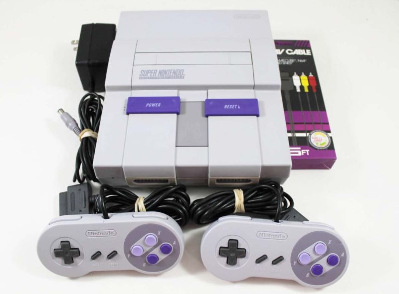 Nintendo SNES Konsolen
