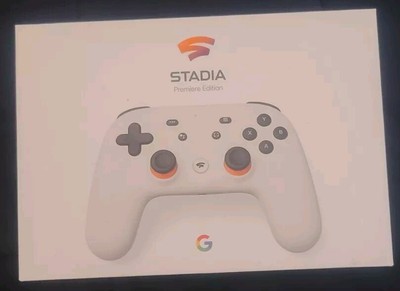 Google Stadia Premiere Edition, Complete Set; Controller, Chromecast Ultra, CIB