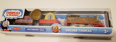 2020 THOMAS & FRIENDS Trackmaster GOLDEN THOMAS 75th Anniversary Gold Train Drum