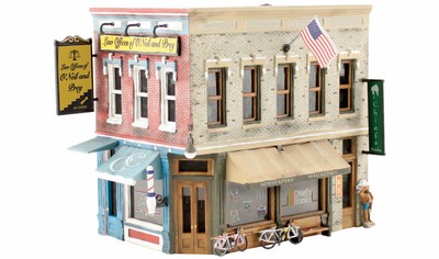 HO - Main Street Mercantile *Pre-Fab Kit* Woodland Scenics WOO-PF-5182