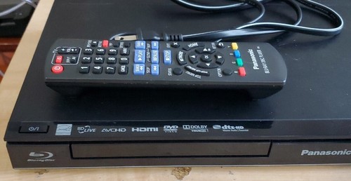 Panasonic DMP-BD77 Blu-Ray Player With Remote Control, Hdmi