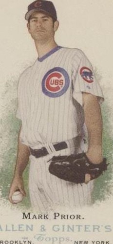 2006 Topps Allen & Ginter's - Mark Prior #196