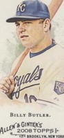 2008 Topps Allen & Ginter's - Billy Butler #127