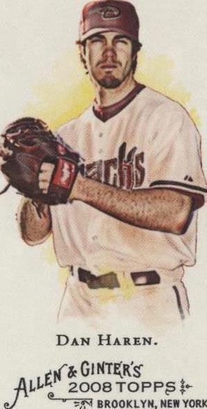 2008 Topps Allen & Ginter's - Dan Haren #235