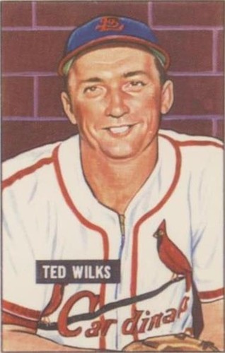 1986 C.C.C. 1951 Bowman Reprints - Ted Wilks #193