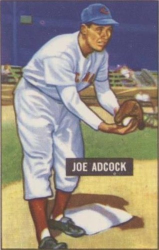 1986 C.C.C. 1951 Bowman Reprints - Joe Adcock #323