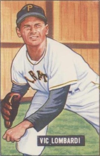 1986 C.C.C. 1951 Bowman Reprints - Vic Lombardi #204