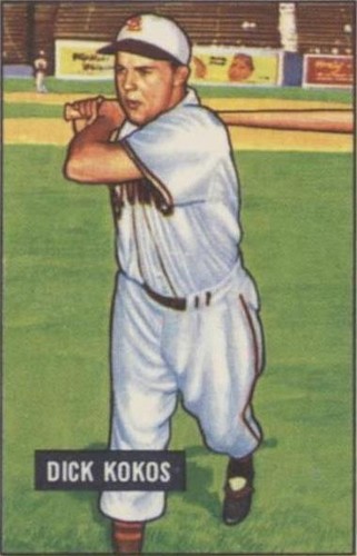 1986 C.C.C. 1951 Bowman Reprints - Dick Kokos #68