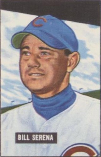 1986 C.C.C. 1951 Bowman Reprints - Bill Serena #246