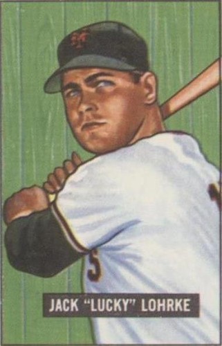 1986 C.C.C. 1951 Bowman Reprints - Jack Lohrke #235