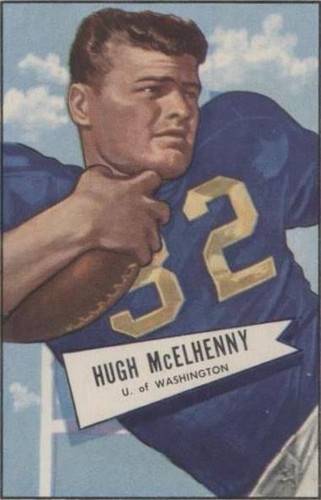 1952 Bowman Hugh McElhenny #29