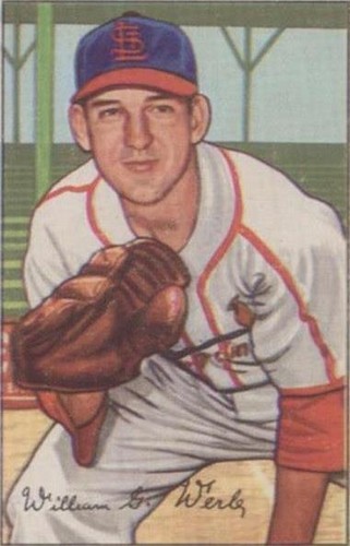 1987 C.C.C. 1952 Bowman Reprints - Bill Werle #248