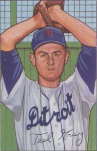 1987 C.C.C. 1952 Bowman Reprints - Ted Gray #199