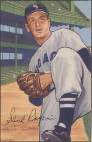 1987 C.C.C. 1952 Bowman Reprints - Saul Rogovin #165