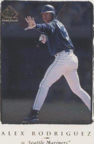 1998 SP Authentic - Alex Rodriguez #179