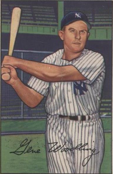 Bowman 1952 - Gene Woodling #177