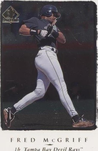 1998 SP Authentic - Fred McGriff #185