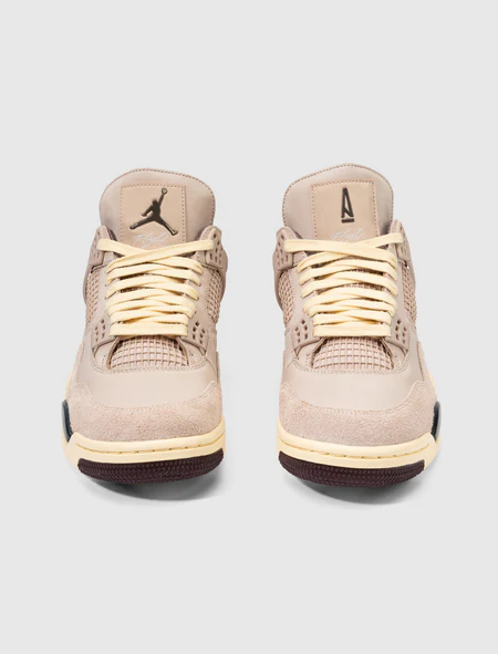 Pre-owned Jordan Size 13.5w / 12m -  4 Retro Og A Ma Maniére While You Were Sleeping In Red