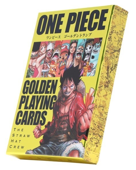 ONE PIECE GOLDEN PLAYING CARDS / Japan Jump Store Official