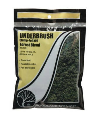 Woodland Scenics Forest Blend Underbrush Clump Foilage FC139