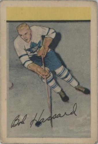 1952-53 Parkhurst - Bob Hassard #105