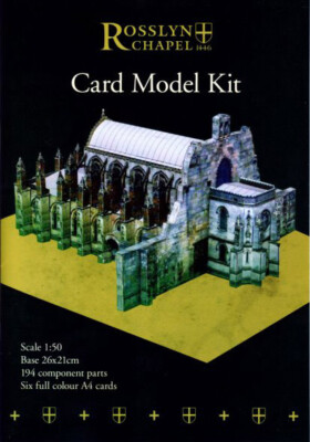 Kartonmodell Rosslyn-Kapelle 1:150 Heritage Models