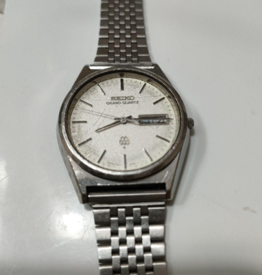 Seiko GQ Grand Twin Quartz 9943 8030 Vintage Men s Watch from JAPAN