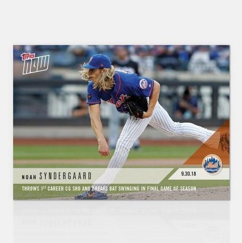 2018 Topps Now - Noah Syndergaard #813