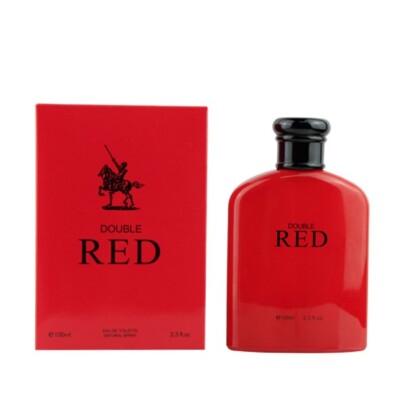 Double Red by Royal Fragrance  3.3 Fl oz EDT Spray for Men