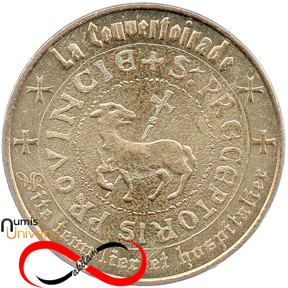 MÃ©Daille Souvenir Monnaie De Paris 2010-Couvertoirade Site Templier&Hospitalier