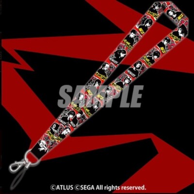 Persona 5 Royal Coop Design Neck Strap Rakuten Collection Hero Joker Goro Akechi