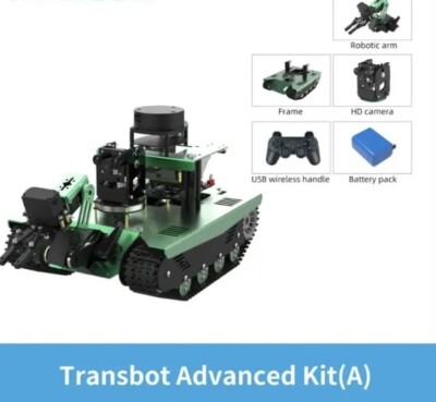 AGV ROS Tank Vehicle Robotic Arm Advanced Kit A V3 UGVProgramming Camera Car