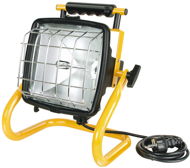 Brennenstuhl Baustrahler Strahler Fluter Bau Fluter 400W IP54 8545 lm Strahler