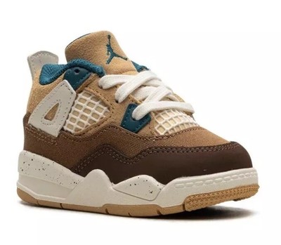 Jordan 4 Retro 2013 Cacao Wow Toddler Infant Season Collectible New With Box