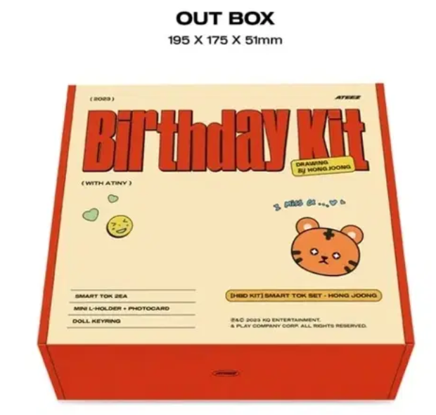ATEEZ HONGJOONG BIRTHDAY KIT 2023 HBD MD SMART TOK SET | eBay ATEEZ HONGJOONG BIRTHDAY KIT 2023 HBD MD SMART TOK SET | eBay