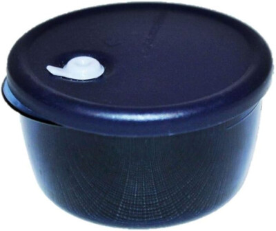 Tupperware NEW Refrigerator Magnet Mini Vent N Serve Indigo Midnight Blue