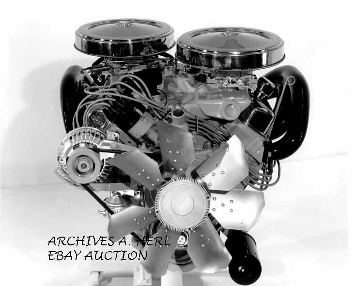 Dodge 426 Max-Wedge performance engine offered in 1963
