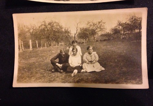 RARE Vintage Little Person Midget Woman Farm Family Photo Collection