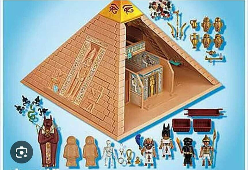 Playmobil Pyramide 4240 Ohne Ovp Pharao Mumie ÃGypten ÃGypter Neuwertig