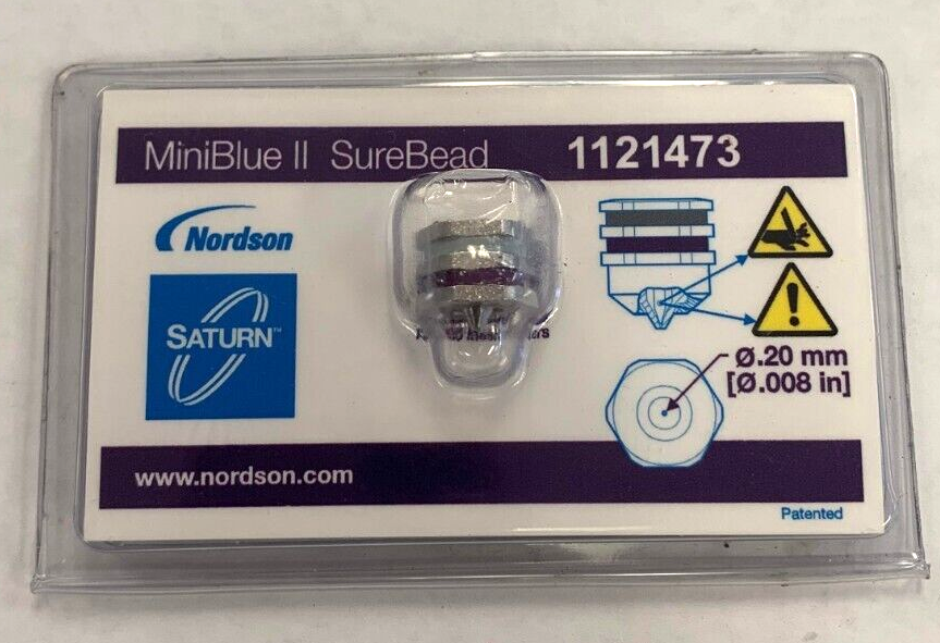 NORDSON MINIBLUE II SUREBEAD 1121473 TIP-0.20MM 0.008 NORDSON MINIBLUE II SUREBEAD 1121473 TIP-0.20MM 0.008